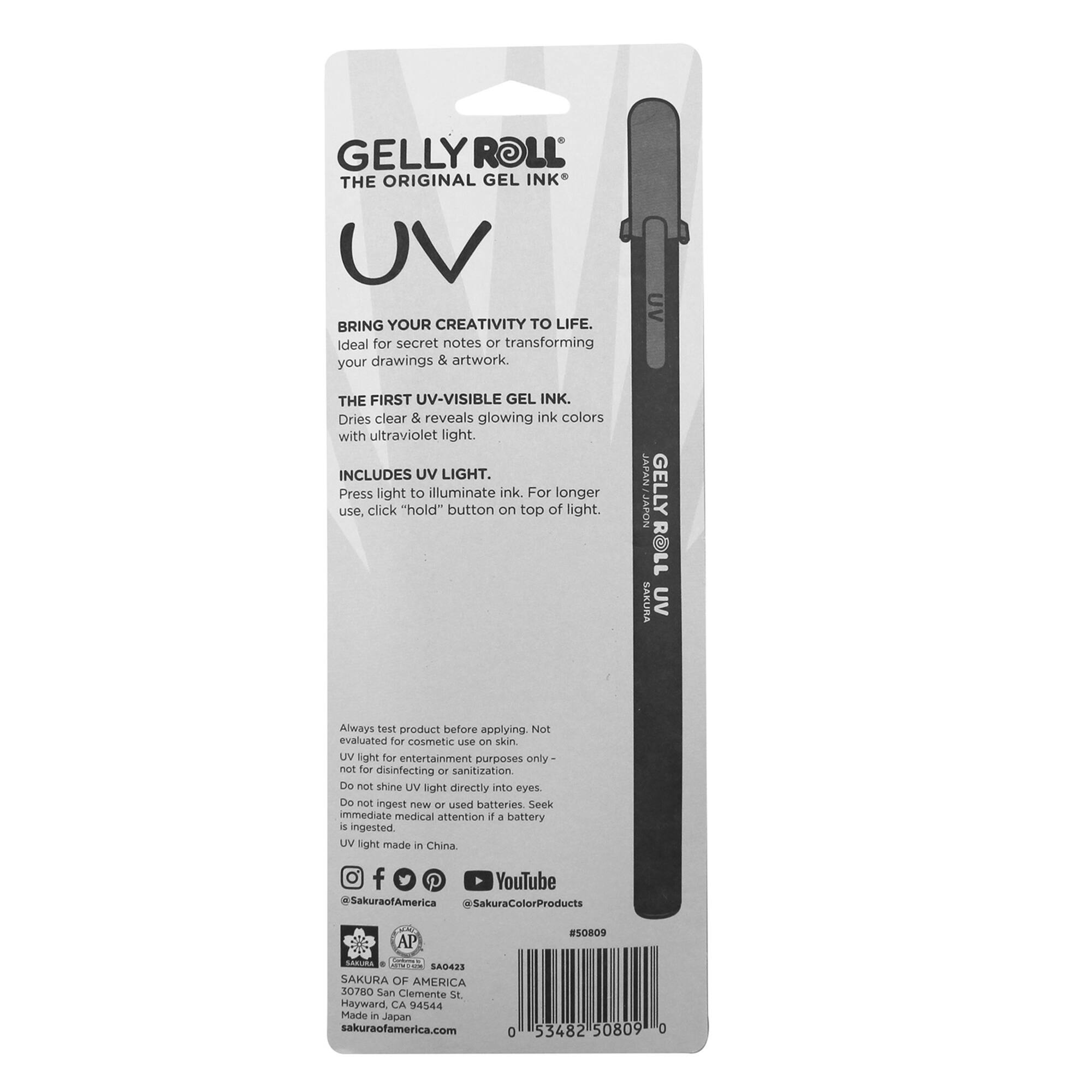 Sakura® Gelly Roll® Medium Point UV Gel Pen Set